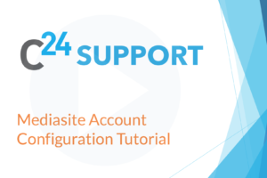 Mediasite Account Configuration Tutorial